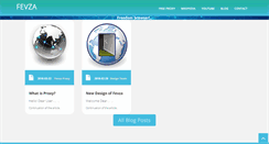 Desktop Screenshot of fevza.com